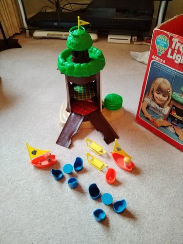 Tree tots lighthouse made - lighthouse, by