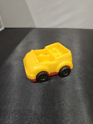 Vintage palitoy tree tots - tree, car
