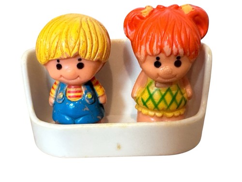 Vtg 1970s tree tots figures - vtg,